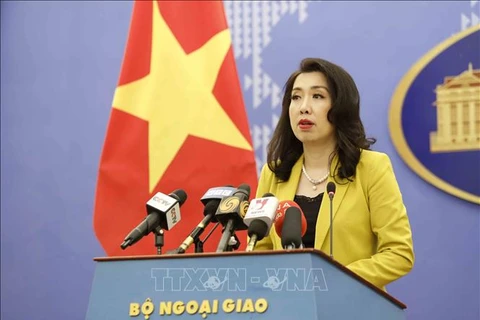 外交部例行记者会：营救数百名在柬埔寨非法务工的越南公民