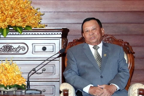 柬埔寨参议院主席赛宗访问越南：推动两国国会之间的良好关系继续向前发展