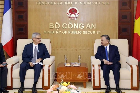 越南和法国加强执法机构的合作