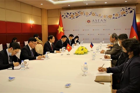 越南与菲律宾略伙伴关系积极发展