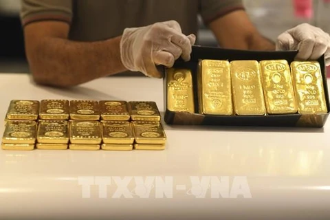 11月11日上午越南国内一两黄金卖出价上涨40万越盾
