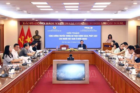 加强对海外越南人的法律政策草案宣传力度