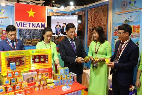 越南企业参加印度新德里贸易展览会