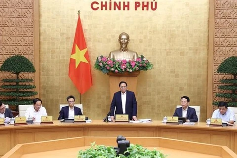 越南政府总理范明政主持召开全国政策宣传工作视频会议