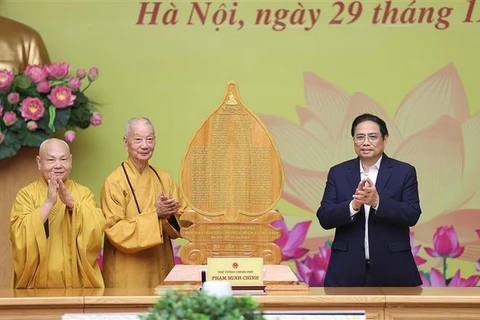 越南政府总理范明政：越南佛教弘扬高尚美好的价值 参加国家建设事业