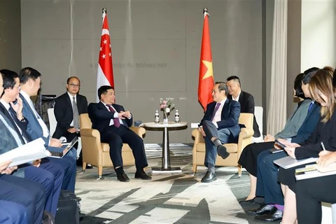 第16届越南与新加坡经济互联互通部长级会议在新加坡举行