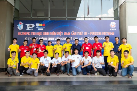 第31届越南大学生信息学奥林匹克竞赛吸引700名大学生参赛