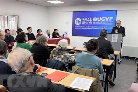 旅居法国越南人协会第16次代表大会在巴黎举行