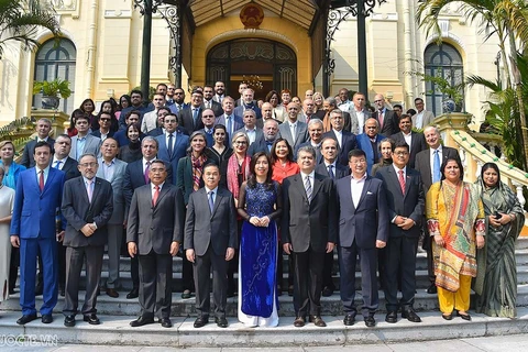 越南外交部举行2023年驻越国际媒体代表年度见面会