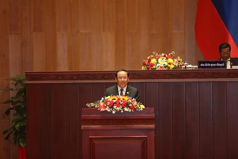 宋赛·西潘敦就任老挝政府总理