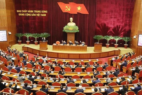 越共中央委员会批准阮春福同志辞去职务