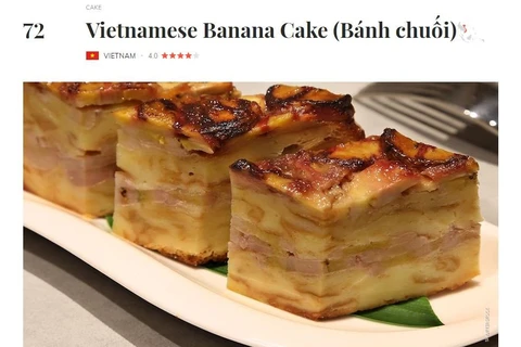 越南两道民间小吃被评为世界上最好吃的100种糕饼榜单
