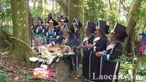 林神祭祀仪式--老街省各少数民族保护森林的承诺