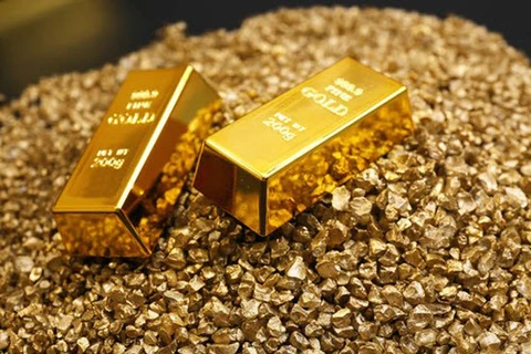 2月14日上午越南国内每一两黄金价格下降10万越盾
