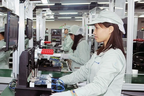 越南电子产业迈出突破步骤