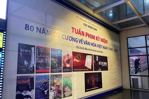 纪念《越南文化纲要》颁布80周年电影周开幕