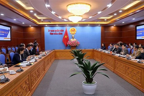 促进和平省与日本越南企业协会之间的合作