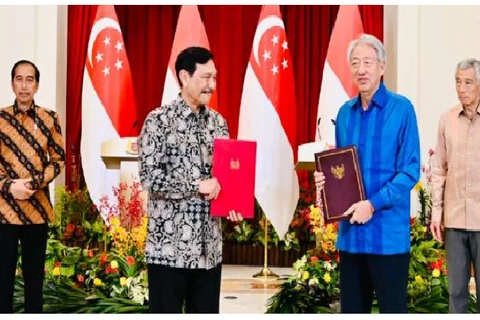 新加坡与印尼加强能源等领域的合作关系