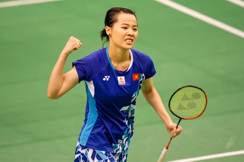 越南羽毛球运动员阮垂玲跻身世界女子单打前45名
