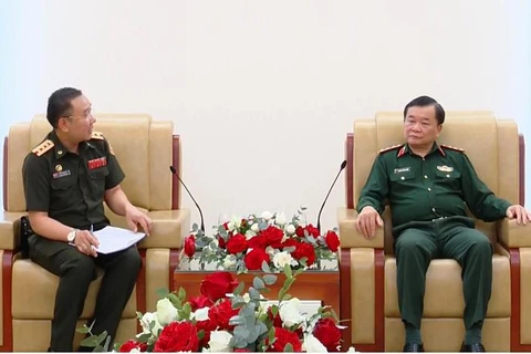  促进越南与老挝和柬埔寨的防务合作 