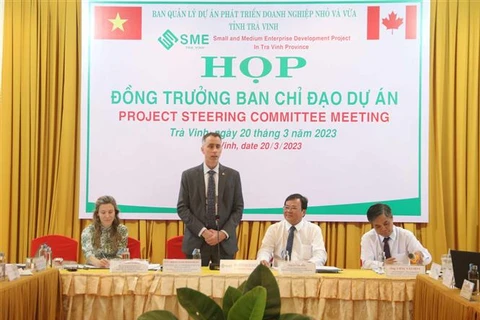 加拿大支持越南茶荣省提高中小型企业运营效率