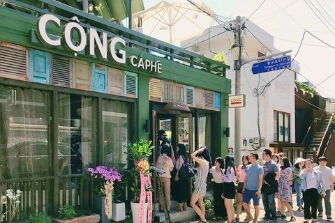 在韩国推广越南咖啡品牌