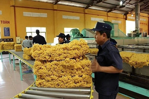 越南是韩国的第四大橡胶供应市场