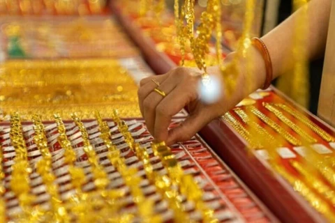 4月4日上午越南国内黄金卖出价上涨15万越盾