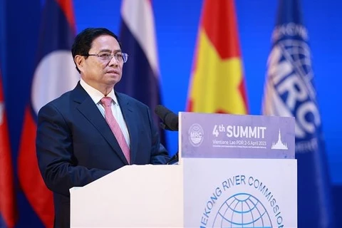  政府总理范明政：越南承诺与各国合作建设繁荣、公正和健康的湄公河流域