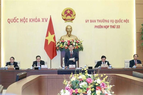 越南第十五届国会常务委员会召开第二十二会议