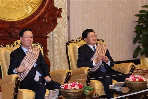 越南外交部部长裴青山：越南一直重视越老友好与全面合作关系