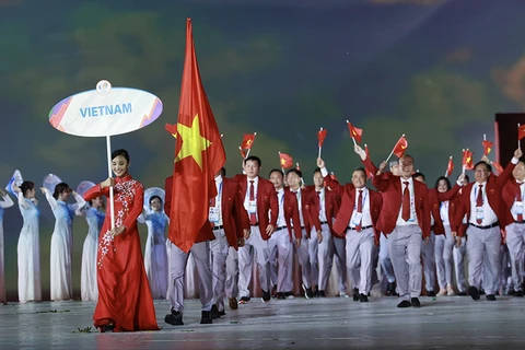第32届东南亚运动会越南体育代表团总人数创下新纪录