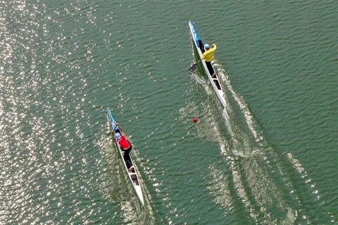 2023年越南全国赛艇与皮划艇俱乐部锦标赛在岘港市举行