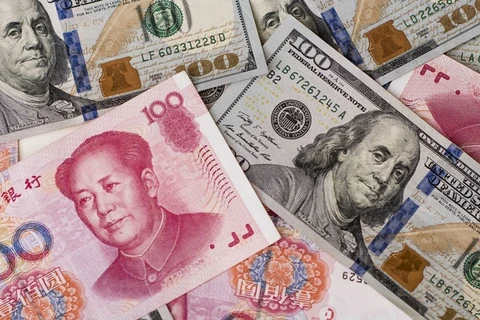 5月9日上午越南商业银行美元汇率上涨，人民币汇率略降