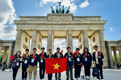 河内学生在国际数学奥林匹克竞赛中获得5枚金牌