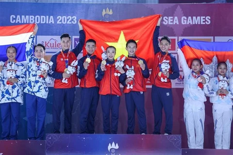 第32届东南亚运动会：越南体育代表团夺得90枚金牌