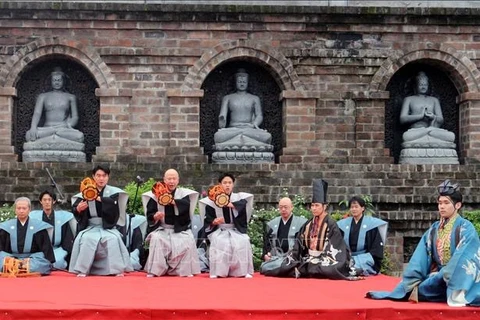 日本传统艺术表演活动在河南省举行