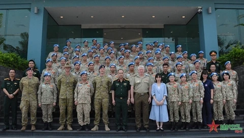 越南与澳大利亚开展联合国维和工兵专业的交流