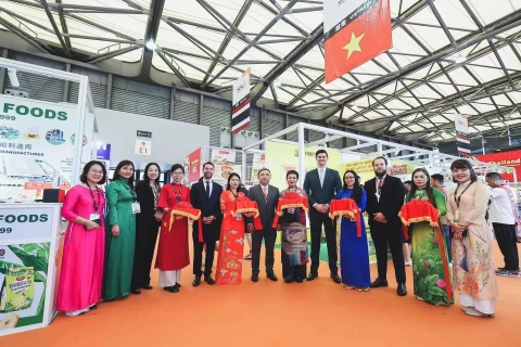 数十家越南企业参加2023年上海国际食品展