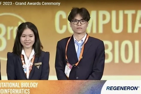 越南学生在2023年国际科学与工程大奖赛获奖