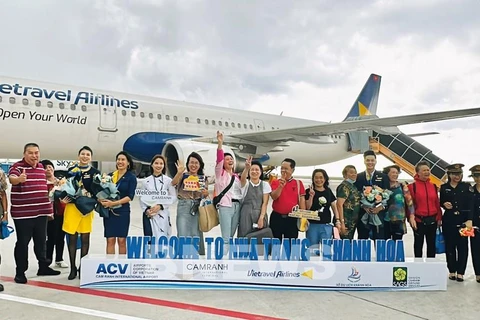 越游航空公司开通越南岘港\金兰至中国澳门航线