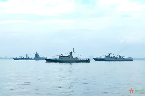 多国参加在印度尼西举行的亚科莫多多边海军演习