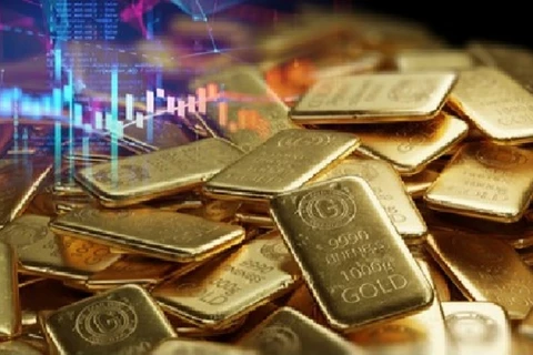 6月13日上午越南国内黄金卖出价徘徊在一两6710万越盾