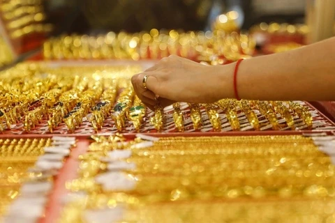 6月16日上午越南国内黄金卖出价上涨5万越盾