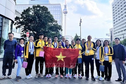 越南参加在德国举行的世界特殊奥林匹克运动会