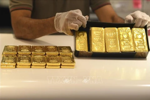 6月27日上午越南国内黄金卖出价下降5万越盾