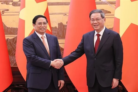 加强越中全面战略合作伙伴关系，提高越南在全球性问题上的发言权