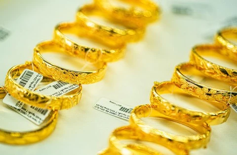 7月12日上午越南国内黄金卖出价上涨10万越盾