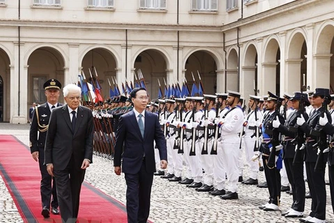 意大利媒体：越南国家主席武文赏的访问有助于加深双边关系