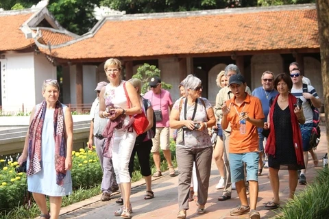 2023年7月河内市接待游客人数呈增长势头